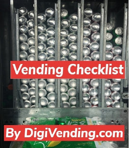 Vending Machine Checklist